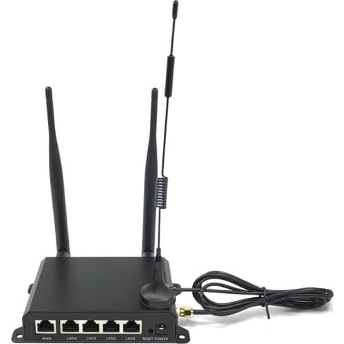 4G LTE High Power OpenWRT 300Mbps Industrial CarWiFi Wireless Router Extender Strong Signal Suport 28usersCompatible Module LTE