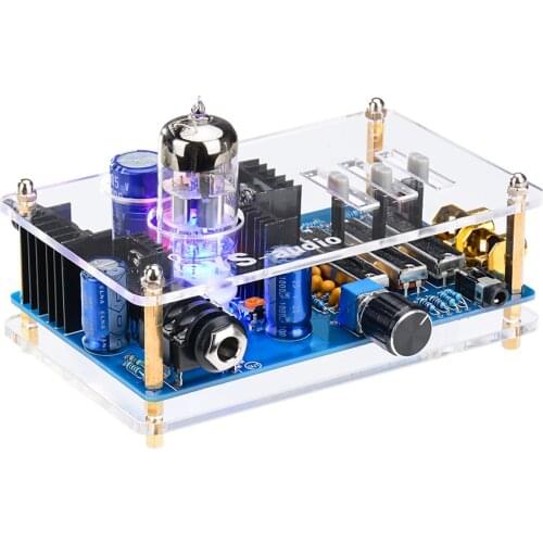 AIYIMA 6N11 Tube Headphone Amplifier Stereo Class A Audio Amp Tube Preamplifier Amplifier With Tone Adjustment For Home Theater