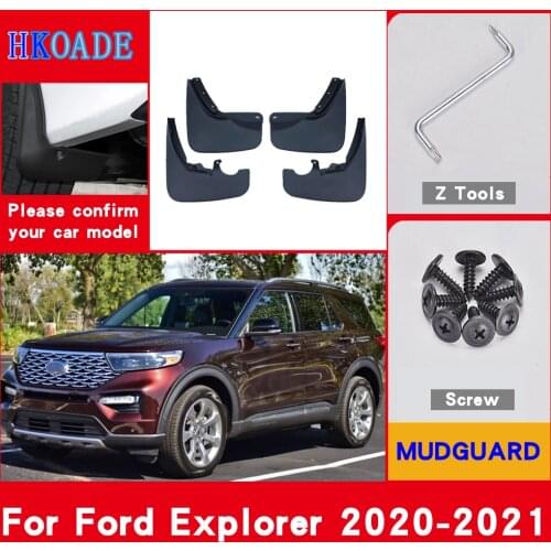 Car Fender Mud Flaps For Ford Explorer 2020-2021 Mudguards Splash Guards Fender Mudflaps Car Fender Accessories Car Fender