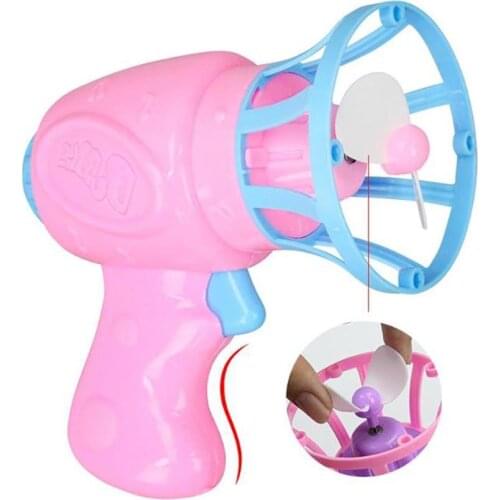Children Kids Mini Electric Automatic Bubble Blower Maker Machine Outdoor Toy