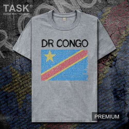 DR Congo COD mens t shirt new Tops t-shirt Short sleeve clothes sweatshirt national team country summer Fashion jerseys sports