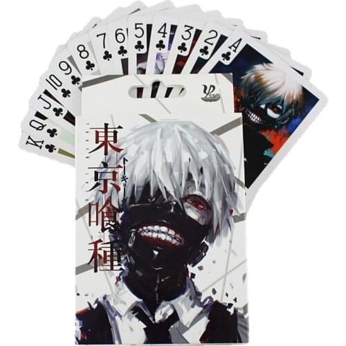 Anime Tokyo Ghoul Poker Cards/bridge Cards/playing Cards Printed with Kaneki Ken/Ayato Type B