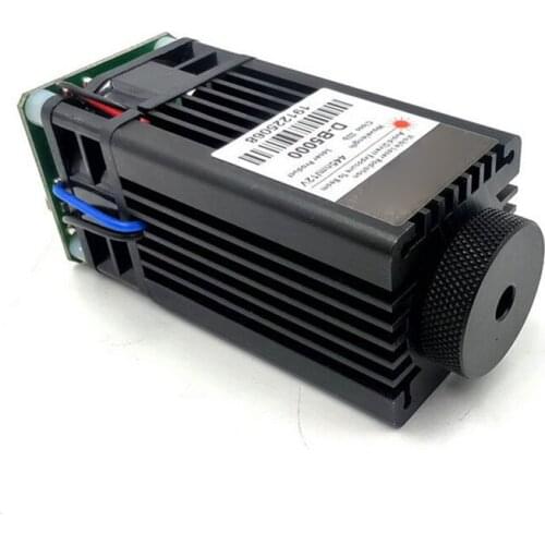 5W High Power Laser Module 445nm Fixed Focus Blue Laser Module Head DIY Carving Engraving Machine Engraver Accessory Tools