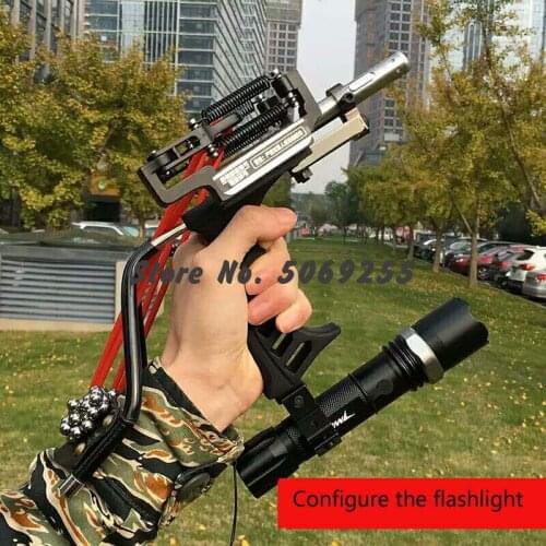 Powerful Laser Slingshot Hunting Bow Accessories Slingshot Fishing Catapult High Quality Catapult Crossbow Bow Shooting Arrows
