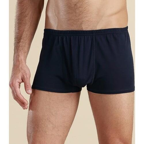 Men Summer 100% Real Silk Lightweight Thin Underwear Boxers Breathable Cool Comfortable Boxer 5XL Special large size