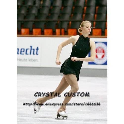 Ice Figure Skating Dresses For Girls Graceful New Brand Kids Competition Figure Skating Dress Custom DR3984