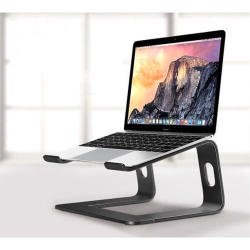 Laptop Holder Aluminum Alloy Computer Stand Tablet Stand Compatible With Slide-Proof Silicone Suitable For All 11-17 Laptops