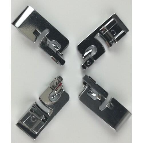 10pcs Newest Useful 6mm Rolled Hem Hemmer Foot Presser for Brother Singer Domestic Sewing Machine Home Sewing Tools Accessories