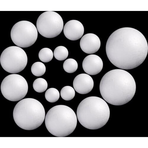 Modelling Polystyrene Styrofoam Foam Ball White Craft Balls For DIY Christmas Party Decoration Supplies Gifts