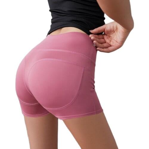 Yoga Shorts Women Slim Fit High Waist Stretch Athletic Workout Push Up Short Gym Sport Shorts Sportswear Yoga Clothing