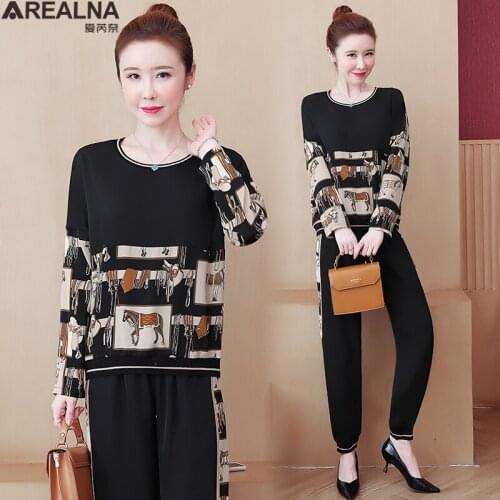 Plus Size 2 Piece Set Women Tracksuit Trendy Autumn Harajuku Matching Sets Hoodies Pants Sweatsuit Korean Chic Survetement Femme