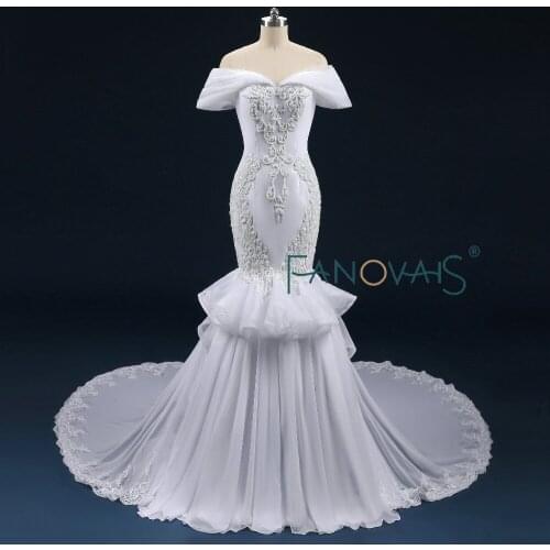 Vintage Chiffon Off Shoulder Wedding Dresses With Detachable Train Crystal Beads Bridal Gowns Vestido de Novia Vintage Wedding