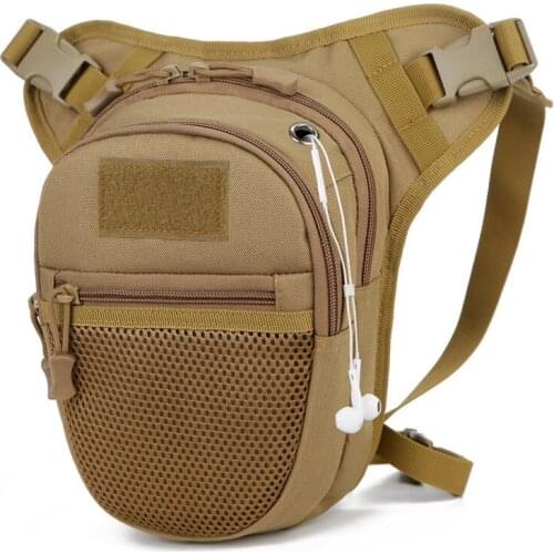 Molle Drop Leg Bag Military Nylon Waterproof Men Tactical Waist Pack Leg Travel Belt Bag Hiking Hunting Camping Cycling