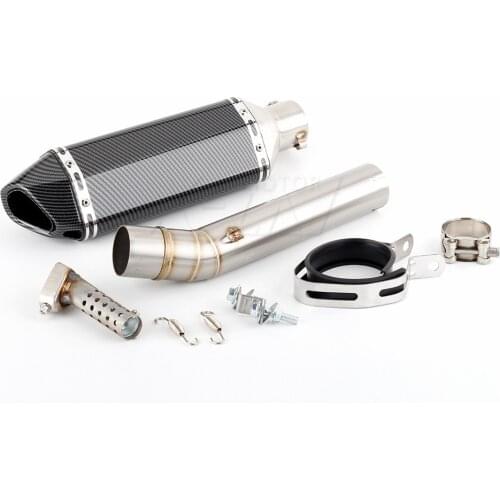 For Yamaha FZS 600 1998 1999 2000 2001 2002 2003 FZS600 Fazer 600 98-03 Escape Slip-on Motorcycle Exhaust With Mid Link Pipe