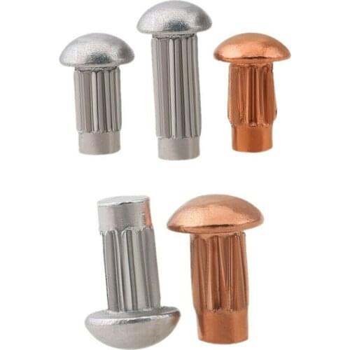 100pcs M2 M2.5 M3 Aluminum rivets / copper rivets / half round head solid rivets