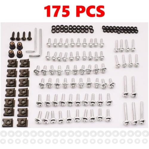 2020 For YAMAHA WR450F WR250R WR250X WR450 SEROW 225 250 Universal Motorcycle Fairing Screws Windscreen Body Spring Bolts Kit