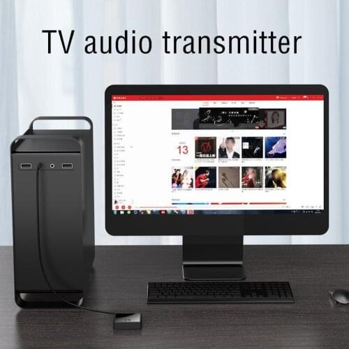 5.0 Bluetooth Adapter Fiber Bluetooth Receiver And Combo 3.5mm Transmitter Audio Transmitter TV M4G6