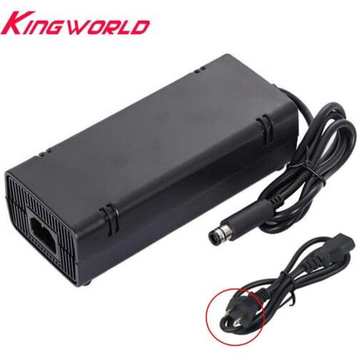 50pcs Hight qualit US Plug AC Adapter Charger Power Supply Cable For Microsoft for Xbox 360 E