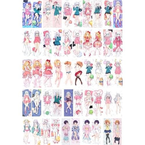 Anime Dakimakura Body Eromanga Sensei 150x50cm 100x35cm Pillow Case Cover Manga 1