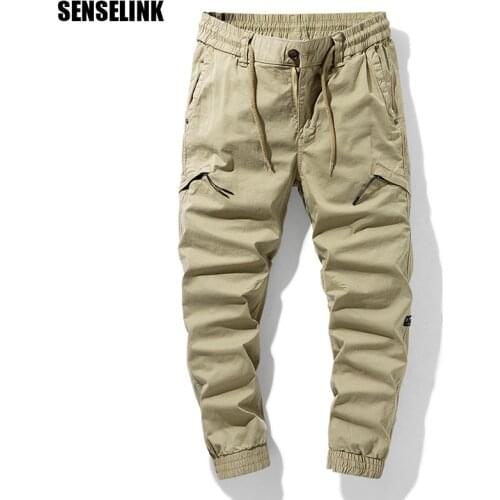 Men Cargo Pants Military Tactical Multi-Pocket Outdoor Jogger Pants Casual Cotton Trousers Overalls Hiking Trekking Pants Men