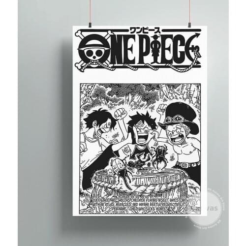 Canvas Anime Pictures Home Manga Decoration Paintings Poster HD Prints Wall Art Modular Living Room