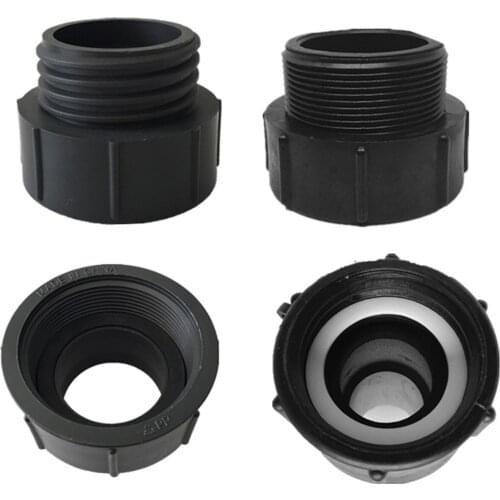 IBC Tank Tap Adapter Hose 1000LIBC Tonnage Valve Fittings 60 Wire To 60 Thick Wire Joint Plastic Adapter Ton Barrel Adapter Bras