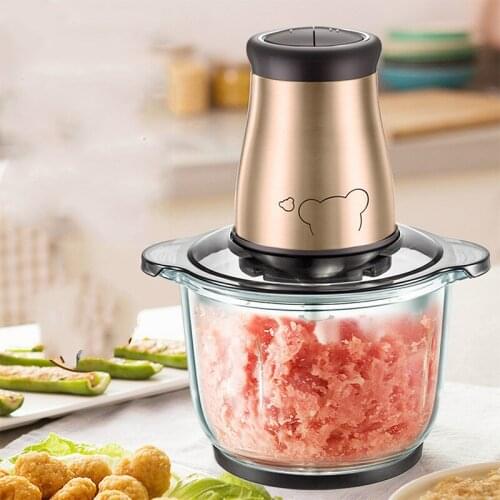 Blenders The mincing machine USES an electric stainless steel agitator to churn the minced meat dumplings.NEW
