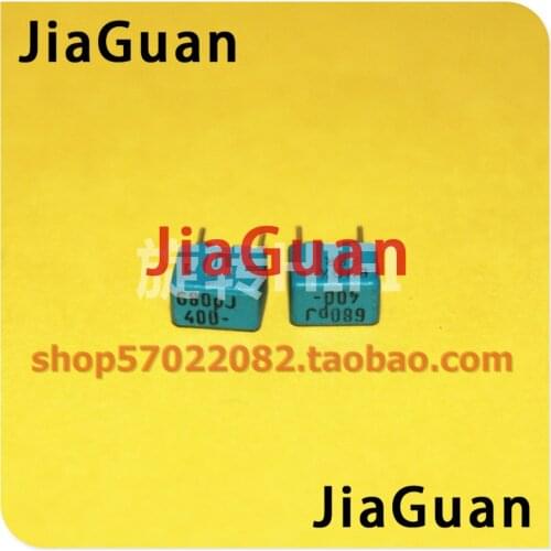 20PCS NEW EVOX PFR5 680PF 400V P5MM MKP 681/400V film EVOX-RIFA PFR 681 680pf/400v 0.00068UF