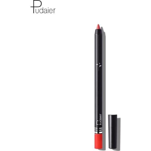 Pudaier26 Color Non-dizzy Adhesive Pen Lip Gloss Matte Fog Surface Waterproof Lip Line Pen Wish Popular Style
