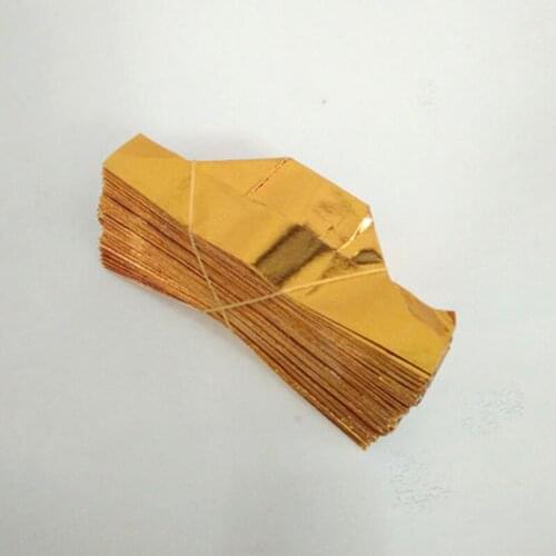 Golden mechanism ingot semi-finished mechanism mechanism Joss paper money burning paper tin foil paper Asian customs Buddhism