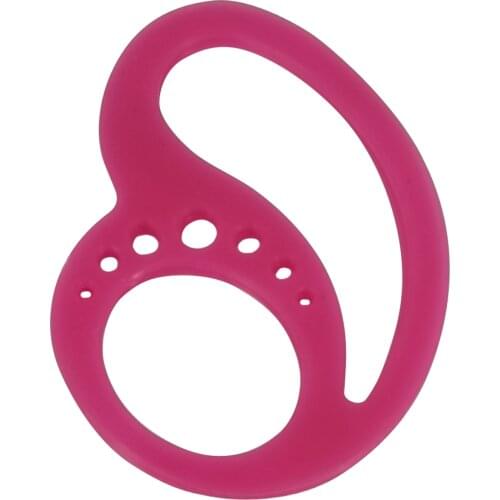 1 Pair Anti-lost Earhooks Ear Hook Holder Bluetooth Earphone Easy Install Anti-drop Solid Color For Running