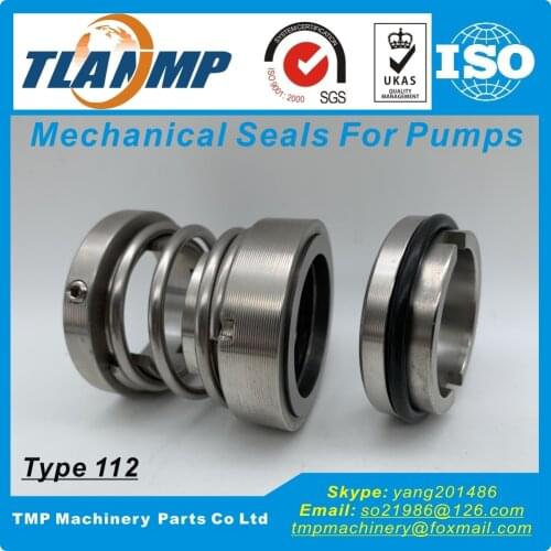 112-20 Unbalanced TLANMP Mechanical Seals (Shaft Size:20mm) Used in Oil and Sewage Water Pumps (Material:TC/TC/VIT)