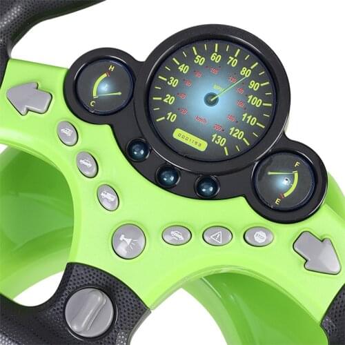 2021 Childrens Toy Simulation Small Steering Wheel Copilots Simulated Steering Toy Wheel Early Education Sounding Toy Kid
