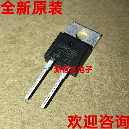 New original MUR1560 screen printing: U1560 15A 600V TO-220 fast recovery real picture shooting