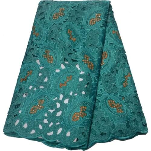 5yards/pc) High quality pink African voile lace fabric hand cut Swiss cotton lace fabric with stones for party dress CLP229