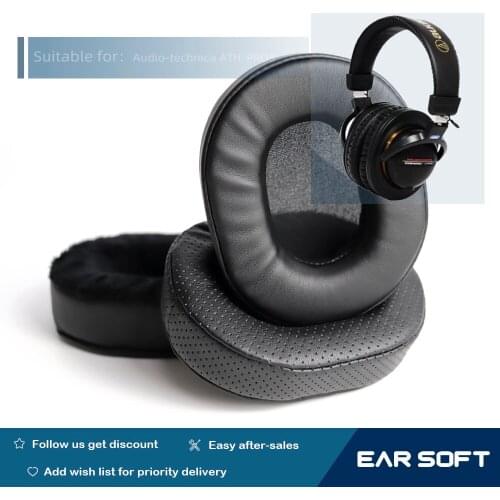 Earsoft Replacement Ear Pads Cushions for Audio-technica ATH-PRO5 Headphones Earphones Earmuff Case Sleeve Accessories