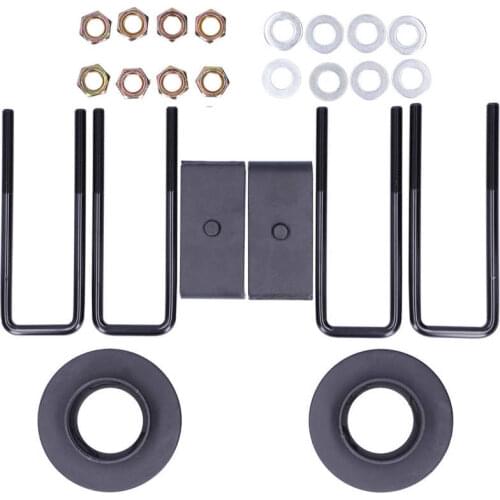 Auto accessorie automobiles 3in Front 2in Rear Lift Leveling Kit Carbon Steel Spacer Fit for Chevy Silverado Sierra 1500 2WD