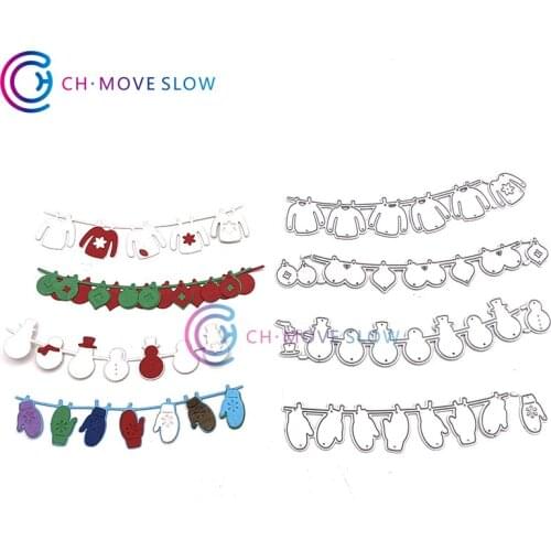 CH Cloths Metal Cutting Dies For Scrapbooking DIY Cards Album Decoration Stencil Paper Craft Handmade Album