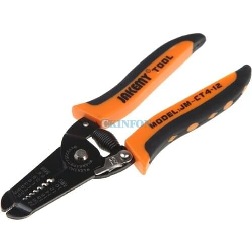DHL 50PCS Cable Wire Stripper Cutting Plier Multifunctional Tool JM-CT4-12 H11049 Home Decor