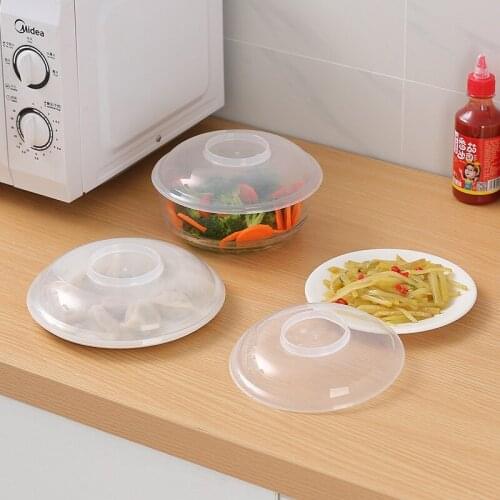 Food Cover Microwave Reusable Food Insulation Cover Heated Sealed Cover Multifunctional Dust Dish Kitchen Tool Fresh Keeping Lid