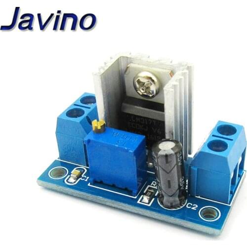 LM317 DC-DC Converter Buck Step Down Circuit Board Module Linear Regulator LM317 Adjustable Voltage Regulator Power Supply