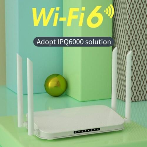 Cioswi Z200 WIFI6 Dual Band Gigabit Home Wifi 1800Mbps Wireless Router 256MB DDR3 WIFI6 High Speed Low Delay 1WAN 3 LAN