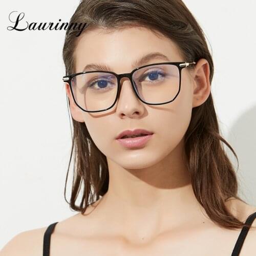 Classic Anti-blue Optical Glasses Women Adjustable Temples Frame Spectacle Plain Eyewear Clear Lens Computer Eyeglasses Female