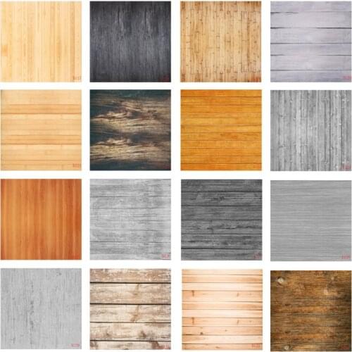 Nitree Photography Props Backdrop Vinyl Vintage Log Wood Floor Texture Product Display Special Photo Background