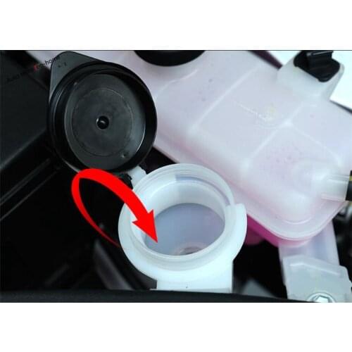 Yimaautotrims The Wiper Tank Filter Net Car Protector Cover Trim Fit For TOYOTA RAV4 RAV 4 2014 2015 2016 2017 2018 Plastic