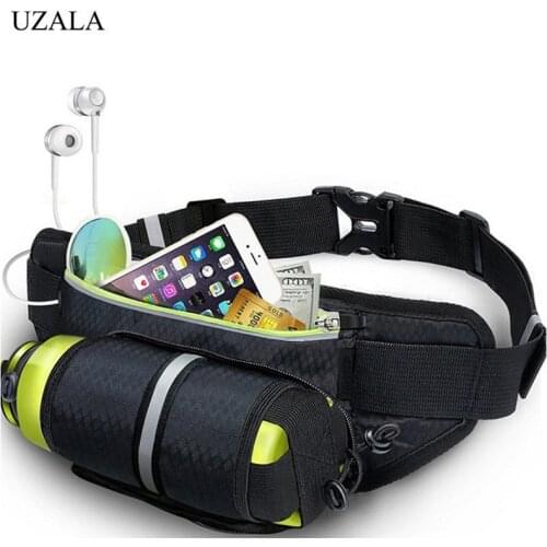 UZALA Hot New Women Men Travel Bag Hidden Kettle Fanny Pack Brand Waist Pack Wear-resistant Nylon Material Bags Z955