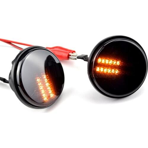1Pair Side Marker Light LED Dynamic Turn Signal Repeater Lamp Indicator For Mazda MX5 MX-5 MK1 MK2 MK3 1989-2014 2015