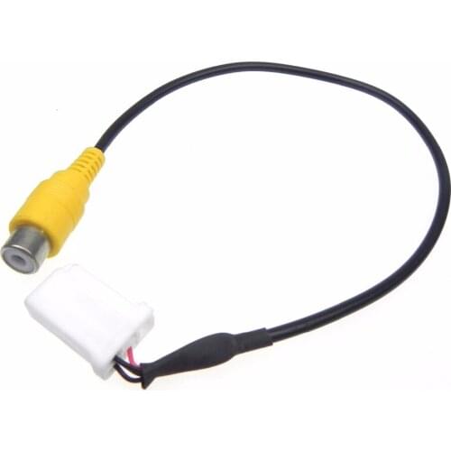 1pcs High Quality Parking Rear Camera Video Plug Reverse Convert Cable Adapter For Toyota Camry Panasonic Navigation DVD