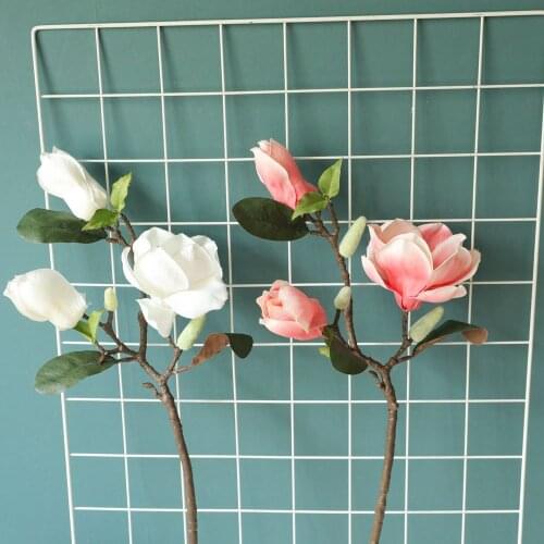 2Pcs Simulation Orchid Artificial Flowers Home Decoration Accessories Wedding Table Fake Flowers Office Decor Orchid Silk Wreath