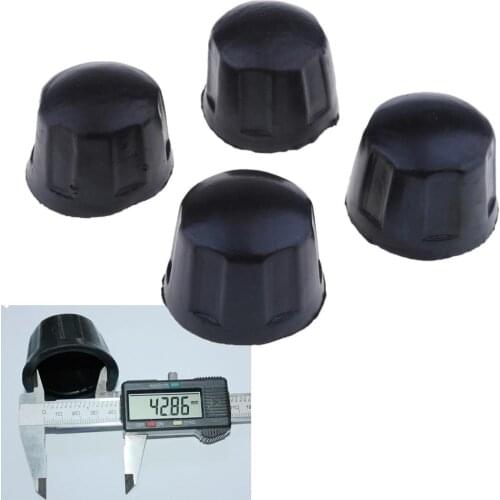 4Pcs Rubber Cap Axle Protection For 50/70/110/125cc Quad Bike ATV